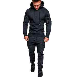 Ensemble de survêtement personnalisé de haute qualité pour hommes survêtements personnalisés ensembles de fitness avec logo survêtements de jogging en coton pour hommes - Product Image 3