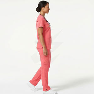 Uniforme Médico para Mujer, Conjunto de Uniforme Quirúrgico, Diseño Personalizado, Ropa de Trabajo para Enfermeras, Venta al por Mayor - Product Image 5