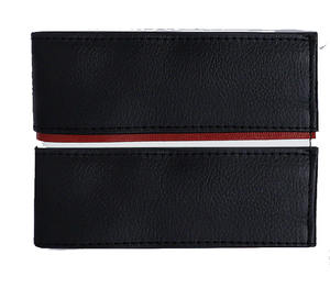 Cartera ligera de piel auténtica para hombre, tarjetero Premium de diseñador de alta calidad RFID con logotipo personalizado de pliegue corto, venta al por mayor de fábrica - Product Image 6