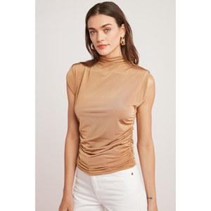 Blusa sin mangas de cuello alto con detalle de caída fluida y ligera para mujer ETHIQUET Modest Margot - Product Image 1
