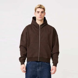 เสื้อฮู้ดแบบสวมหัวโอเวอร์ไซส์โอเวอร์ไซส์ผ้าคอตตอน20% 80% ผ้าโพลีเอสเตอร์ผ้าหนาใส่ลำลองเนื้อผ้าหนาไซส์ใหญ่พิเศษเสื้อกันหนาวมีฮู้ดเก็บอุณหภูมิ - Product Image 1