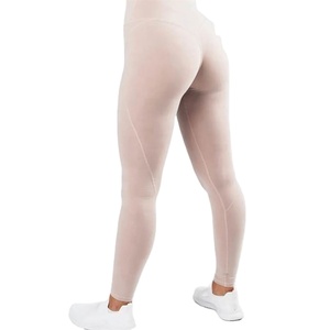 Women Casual Compression Workout Leggings Moisture Wicking Breathable Stretch Running Yoga High Elastic Gym Training OEM - Product Image 2