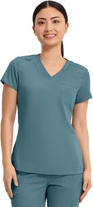 Vente en gros Uniformes de gommage unisexes à col en V Costumes de gommage médicaux pour hôpitaux Vêtements de travail d'allaitement confortables - Product Image 6