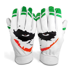 2025 High Quality <b>Baseball</b> <b>Gloves</b> Custom Color and Design With logo Good Quality Leather Full Gripped <b>Baseball</b> Batting <b>Gloves</b> - Product Image 4