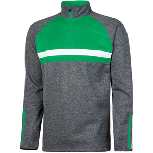 เสื้อแจ็กเก็ตมีซิปรูดด้านบนผ้าเจอร์ซีย์ปรับแต่งได้ผ้า100% พิมพ์โลโก้ขนาดพลัสไซส์คุณสมบัติป้องกันการหด - Product Image 6