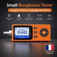 Testeur de rugosité de surface portable SSR220 haute précision, instrument de mesure de la rugosité de poche, mesureur de rugosité haute précision