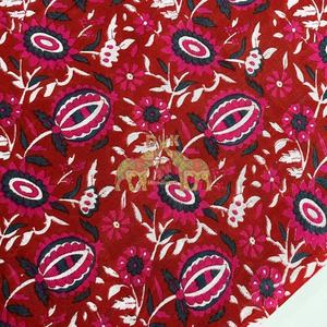 Ventes chaudes Tissu en coton imprimé traditionnel personnalisé Dabu à motifs floraux pour robes et vêtements pour filles/garçons pour chemises, sacs et rideaux - Product Image 4