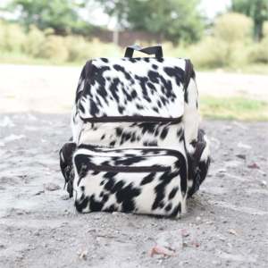 Sac à dos en cuir de vachette pratique pour un usage quotidien - Product Image 2