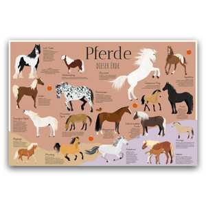 Alfombrilla de Escritorio con Diseño de Caballo de Dibujos Animados, 60 x 40 cm - Product Image 2