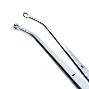 Pinzas ligeras de extensión de pestañas de acero inoxidable Pinzas de pestañas de precisión Premium para extensiones - Product Image 4