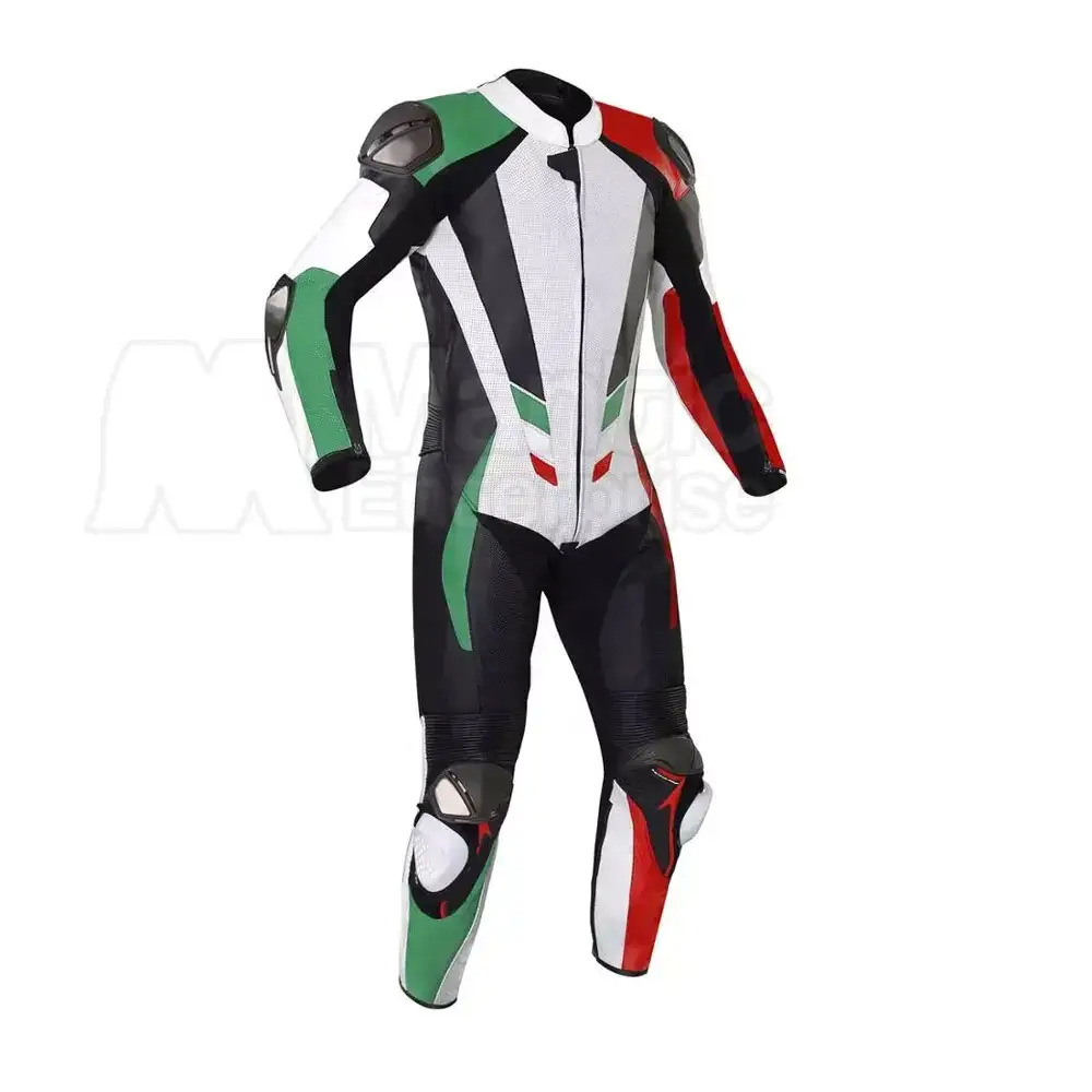 Venda de terno de couro para motociclismo, roupa de corrida para motociclismo, novo design, preço de atacado 2024