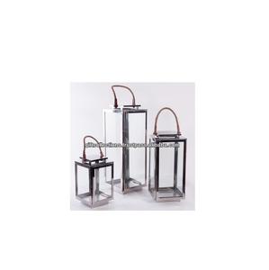 Most Selling Handmade Party Decor <b>Mirror</b> Polished <b>Floor</b> Lantern Stainless Steel Candle Lantern Holder Available at Export - Product Image 2