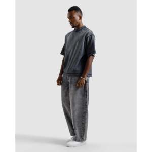 เสื้อยืดทรงบ็อกซี่ รุ่น Essential สีซีดแบบดิสเทรส ผ้าฝ้าย 100% ระบายอากาศได้ดี กันยับ มีให้เลือก 240 กรัม 280 กรัม 300 กรัม ผ้าเจอร์ซีย์ ผ้าเทอร์รี่ ใหม่ - Product Image 4
