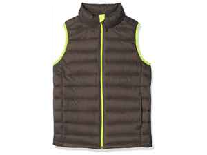 Chaqueta acolchada sin mangas ligera y elegante para hombre con cremallera frontal transpirable Forro cálido y diseño de ajuste moderno - Product Image 3