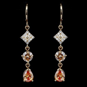 Pendientes Elegantes para Mujer - Color Durazno - Product Image 1