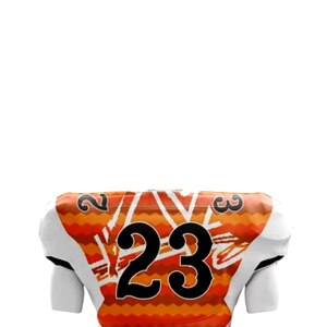 Maillot de football américain personnalisé de haute qualité, taille XL Plus, manches courtes, respirant, avec sublimation durable pour adultes - Product Image 5