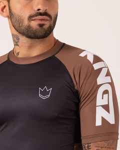 2025 Usine En Gros Logo Personnalisé À Manches Longues À Manches Courtes Compression Chemise Rash Guard par Edge Force Sportswear - Product Image 6