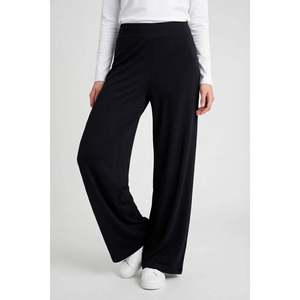 Pantalon Palazzo Femme Tommylife Noir Confortable Coupe Ample Style Corset - 94681 - Beige Foncé - Product Image 4