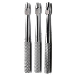 Nouveauté 2024 : Poinçon manuel en acier pour implants dentaires, usage hospitalier, design droit et incurvé par SurgiRight Instrument - Product Image 4