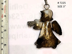 Ornement suspendu d'arbre de Noël de forme ronde accessoires décoratifs de fête pour les décorations de vacances - Product Image 5