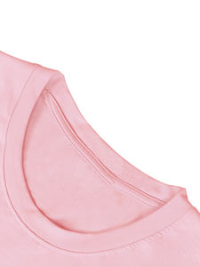 T-shirt à manches courtes respirant en élasthanne/coton de haute qualité pour femmes avec logo personnalisé pour l'été - Product Image 3