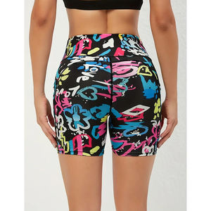 Short de yoga taille haute avec poches pour femmes, short de sport fitness pour femmes de la plus haute qualité - Product Image 3