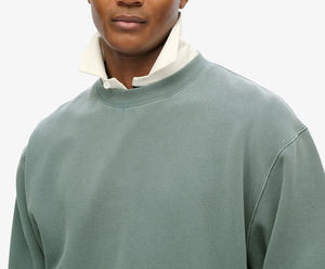 Sudadera Unisex Personalizada con Logo Bordado Impreso Digital para Hombre Otoño ODM 100% Algodón Ecológico - Product Image 6