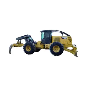 Kondisi yang sangat baik Cat 535D Dual Arch Grapple Skidder Pilot Joystick Drive dan kontrol, dengan pemanas dan AC siap dioperasikan