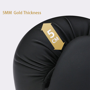 Guantes de entrenamiento profesional de Equipo de Boxeo con logotipo personalizado de alta calidad para adultos y niños, cuero hecho para exteriores - Product Image 3