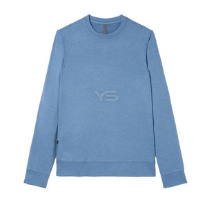 เสื้อสเวตเตอร์ไม่มีแขนของผู้ชายเสื้อสเวตเตอร์ผ้าฝ้ายพิมพ์ลายโลโก้ตามสั่งมีหลายสี - Product Image 1