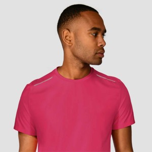 T-shirt en nylon spandex de qualité supérieure pour hommes avec design ajusté et tissu haute performance pour les séances d'entraînement - Product Image 4
