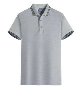 2025 nueva llegada al por mayor personalizada para Polos 100% algodón Camiseta de punto logotipo impreso bordado personalizado para unisex - Product Image 5