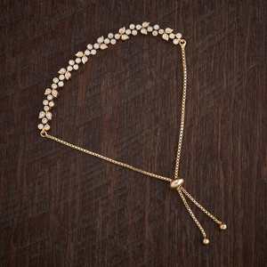 Zinc Alloy & Brass <b>Bracelet</b> 173958 Religious Style Diamond Bangle for Party Main Material Brass - Product Image 1