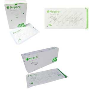 Apósitos Adhesivos Mepore 9x15cm Paquete de 50 Almohadillas Médicas Estériles No Tejidas Certificadas CE Libres de Látex Clase II - Product Image 1