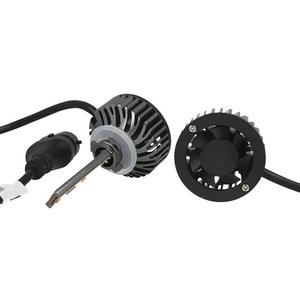 Kit completo Led Cob H27 880 PG13 881 PGJ13 26W Real 12V con ventola di raffreddamento silenziosa presa regolabile 2200 Lumen- - Product Image 2