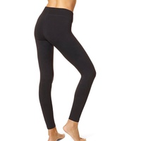 Classique noir taille haute sans couture Yoga Leggings femmes Fitness course Sport Push-up collants décontracté taille moyenne Yoga Legging
