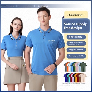 Vente en gros OEM T-shirts de golf et tennis à manches courtes unisexe polo de golf t-shirt polo pour hommes expédition DDP - Product Image 4