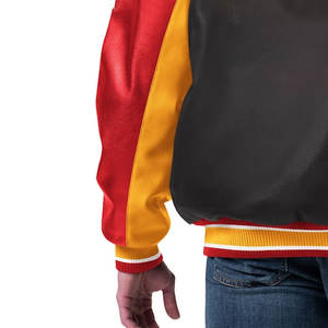 Veste universitaire en cuir de baseball OEM authentique la plus populaire pour hommes Meilleur prix Veste d'hiver pour hommes 2026 - Product Image 2