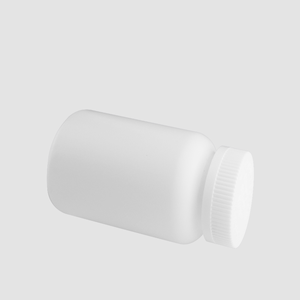 Bouteille HDPE 250 ml avec bouchon CR pour emballage de pilules/vitamines/poudres, modèle M0361 – Meilleur prix d'expédition par JK Packaging Solutions - Product Image 1