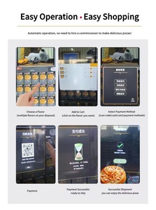 Distributeur automatique de pizzas au poulet chaud, écran tactile, Wi-Fi, paiement par carte et application Cash App - Product Image 4