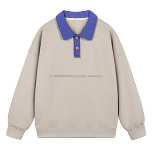 Suéter de Cuello Polo de Manga Larga para Hombre de Alta Calidad, Jersey de Moda, Camiseta Polo, Talla Grande, Antiarrugas, Camisetas Polo Personalizadas - Product Image 1