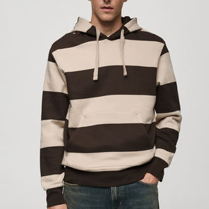 Sweat-shirt en molleton de coton lourd brodé de haute qualité, vêtements streetwear, logo imprimé en relief personnalisé 400 500 Gsm, sweat-shirts pour hommes - Product Image 1