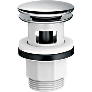 Válvula de Desagüe Hansgrohe HG Push-Open para Lavabos y Mezcladores de Bidé G 1 1/4 Cromado - Product Image 1