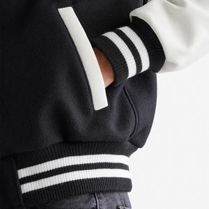 Veste universitaire avec logo personnalisé, impression broderie, style collège personnalisé, fabricant fournisseur direct usine OEM - Product Image 5