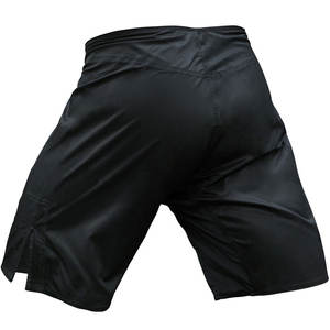 Ropa de boxeo de lucha de color negro Pantalones cortos de secado rápido Muay Thai hombres apretados mma ropa activa Pantalones cortos de entrenamiento - Product Image 2