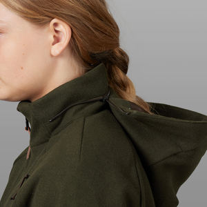 Vente en gros manteau long d'hiver pour femmes veste de chasse avec fermeture à glissière pour la chasse en plein air vêtements de tir - Product Image 3