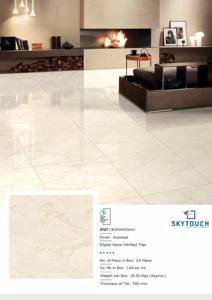 Azulejos de Porcelana de Alta Calidad en Oferta, 600x600 mm, Tamaño Estándar, Aspecto de Madera para Sala de Estar - Product Image 5