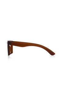 Lunettes de Soleil Unisexe Marron Brillant 1019 - Product Image 3