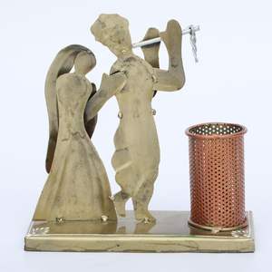 Krishna Multicolour Iron Metal <b>Pen</b> Stand for Home Decor - Product Image 6