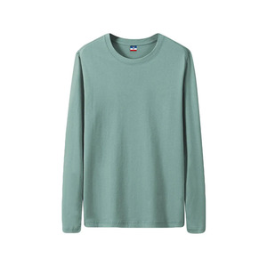 Ropa de otoño Sudadera cálida Nuevo diseño Color sólido Cuello redondo Ropa de gimnasio ligera La mejor fábrica hecha para hombres de GSM - Product Image 3